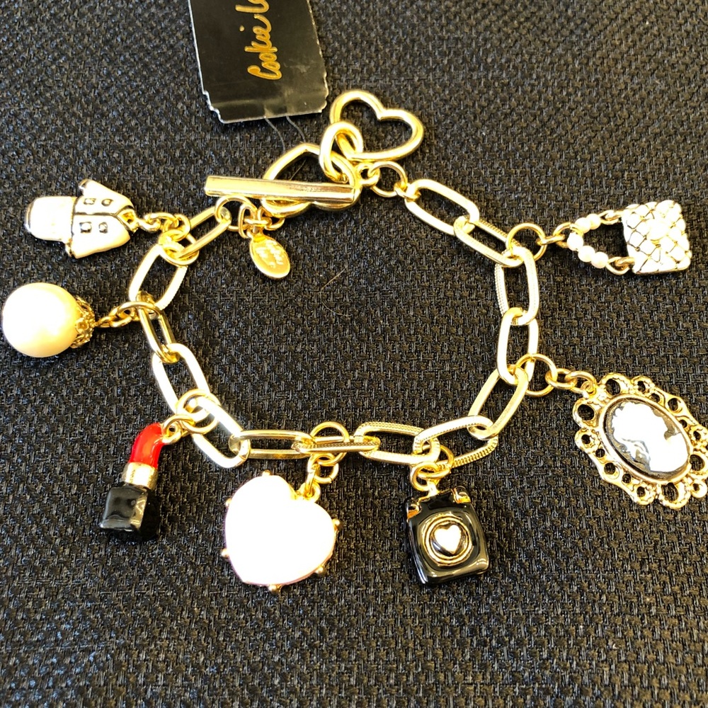 Cookie Lee charm bracelet
